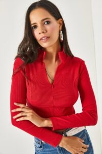 Olalook Blouse - Red -