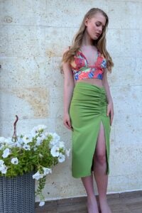 Trend Alaçatı Stili Skirt -