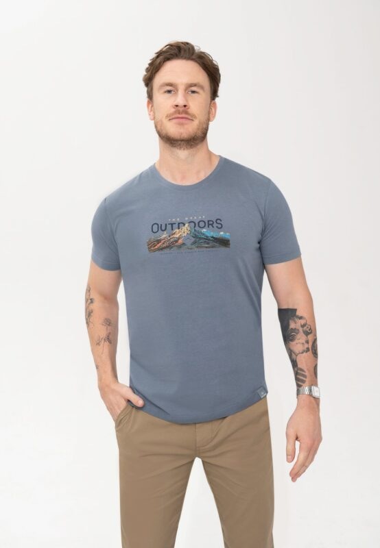 Volcano Man's T-shirt T-Mountains