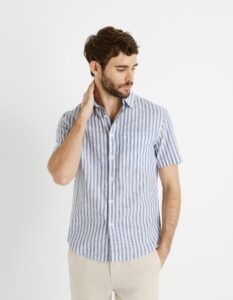 Celio Striped Shirt Damalinja
