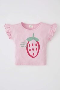 DEFACTO Baby Girl Regular Fit Strawberry