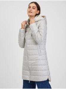Orsay Light Blue Ladies Winter Quilted
