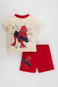 DEFACTO Baby Boy Marvel Spiderman Licensed Crew