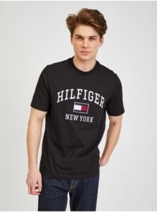 Black Mens T-Shirt Tommy Hilfiger