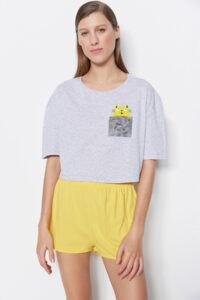 Trendyol Pajama Set - Yellow