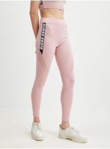 Light pink women's sports leggings Guess