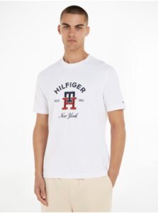 White Man T-Shirt Tommy Hilfiger Curved