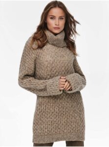 Brown sweater dress ONLY Gertrud