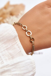 Elegant adjustable bracelet on a