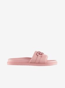 Pink Women's Leather Slippers Högl