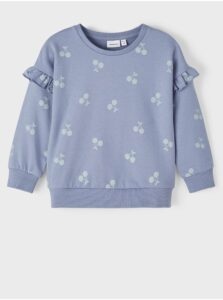 Blue Girly Patterned Sweatshirt name it