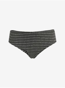 Black Checkered Swimwear Bottoms ORSAY