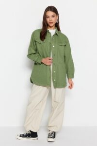 Trendyol Jacket - Green -