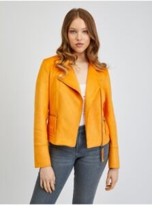 Orsay Orange Women's Leatherette Jacket in