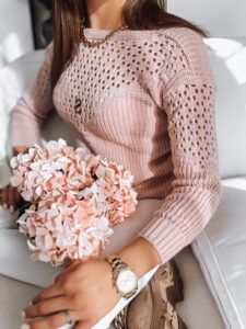 Women's sweater MIGI pink