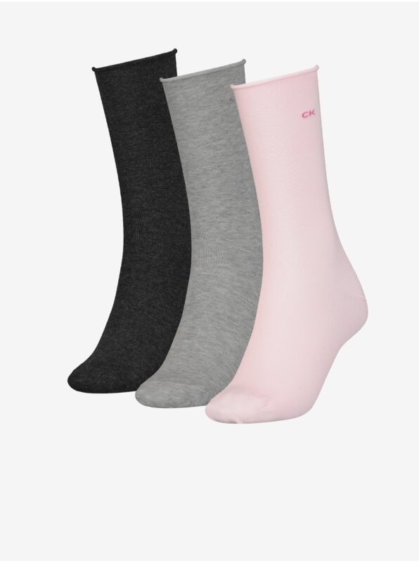 Calvin Klein Set of three pairs of women's socks in