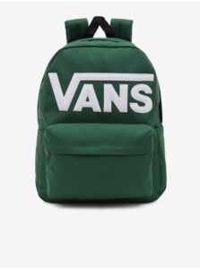 Dark Green Men's Backpack VANS Old