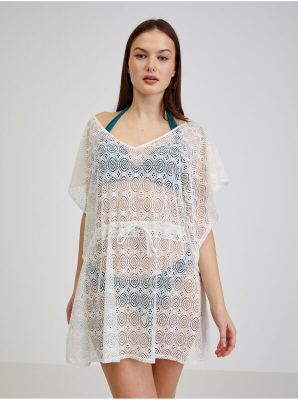 White women perforated caftan ORSAY