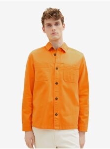 Orange Men's Shirt Tom Tailor