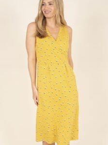 Yellow Patterned Dress Brakeburn