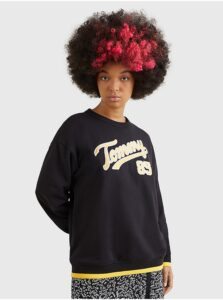 Black Womens Sweatshirt Tommy Jeans