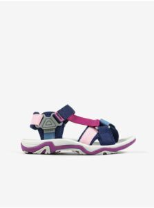 Pink-blue girls' sandals Richter
