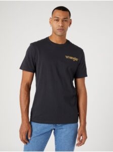 Black Men's T-Shirt Wrangler