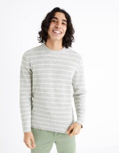 Celio Striped Sweater Deneris