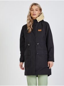 Black Women's Parka Hooded Picture
