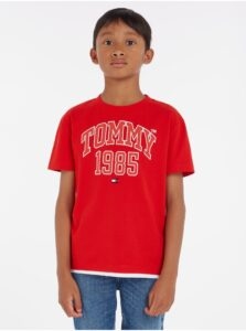 Red Boys T-Shirt Tommy Hilfiger