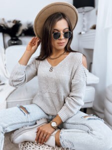 Women's sweater TURI beige