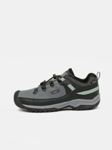 Keen Grey Leather Leather Sneakers for
