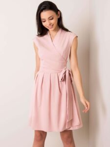 Lady's pink dress