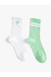 Koton Socks - Green -