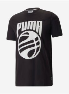 Black Men T-Shirt Puma Posterize